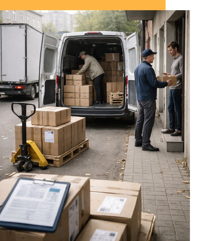 Доставка грузов от двери до двери с таможней от 48677 руб.