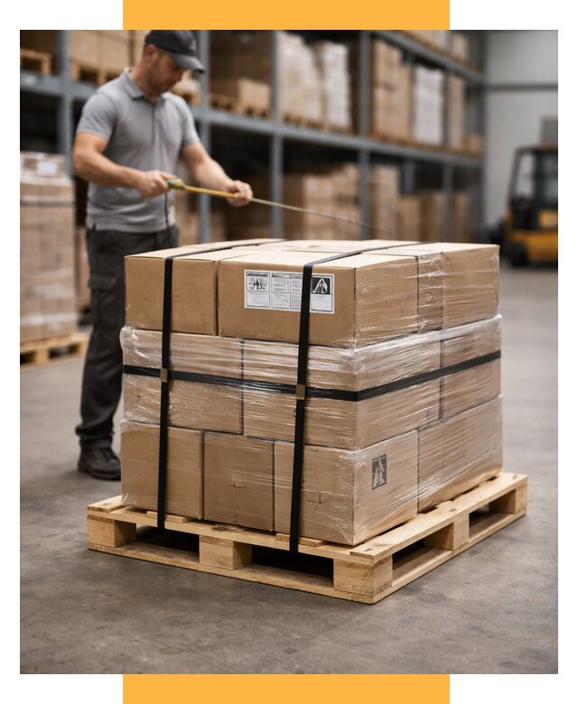 Упаковка и паллетирование грузов от 3786 р. | СетСервис-Пшн