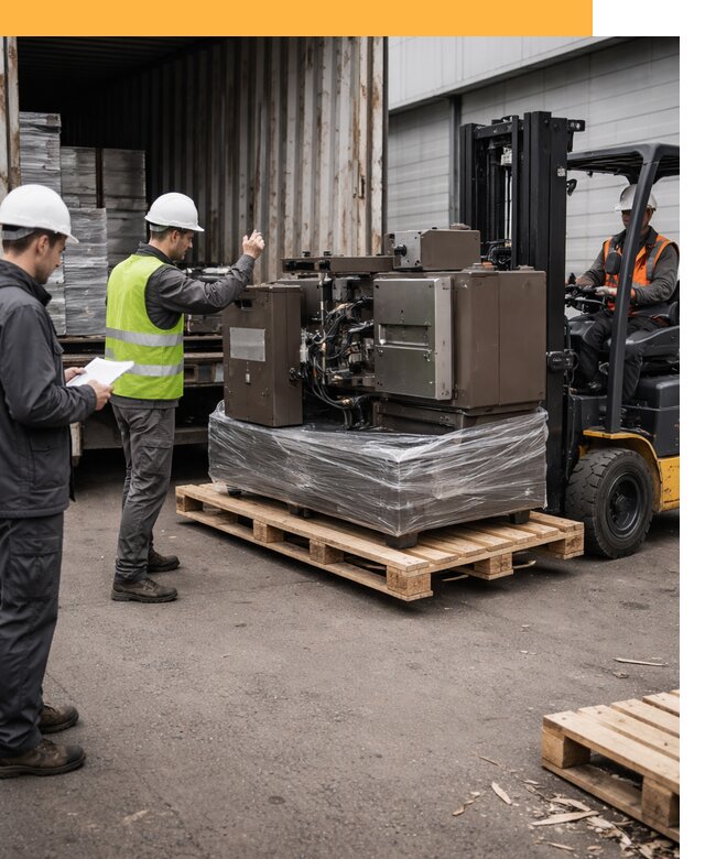 Доставка промышленного оборудования из Европы от 48677