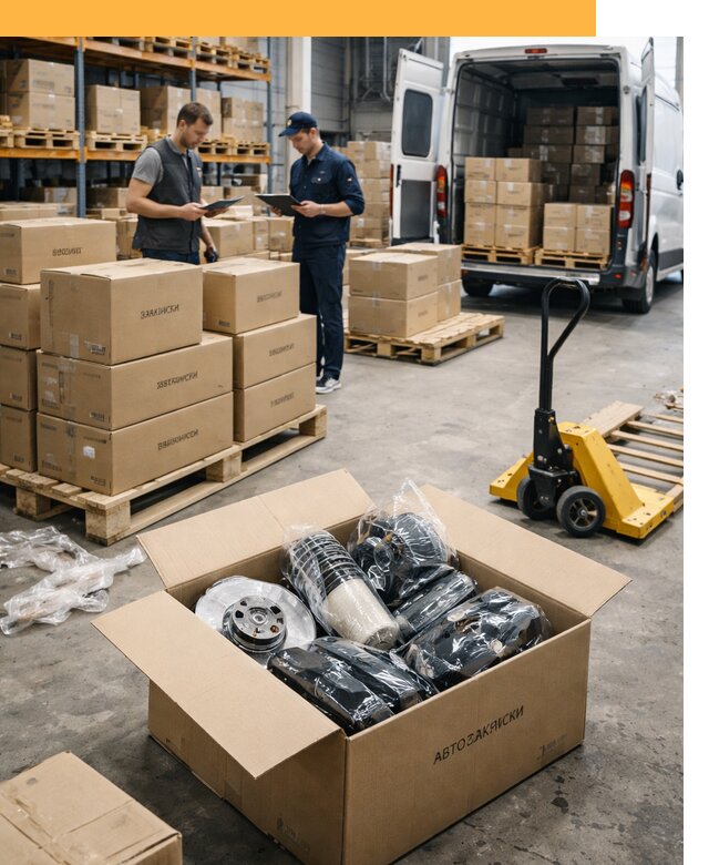 Доставка автозапчастей из Европы от 13521 руб быстро и надёжно