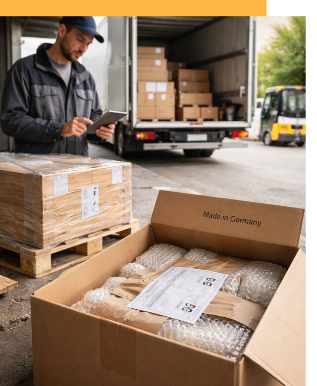 Доставка грузов из Германии от 48677 руб с таможенным оформлением