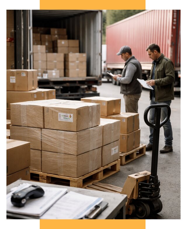 Доставка грузов из Италии в Россию от 19471 р. СетСервис-Пшн