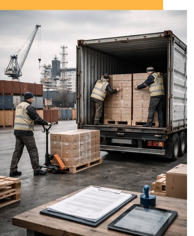 Доставка грузов из Латвии от 27043 руб, морская, авто, авиа