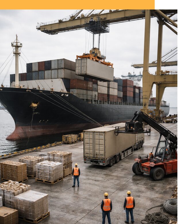 Морские перевозки из Индии: доставка FCL/LCL, таможня от 129804