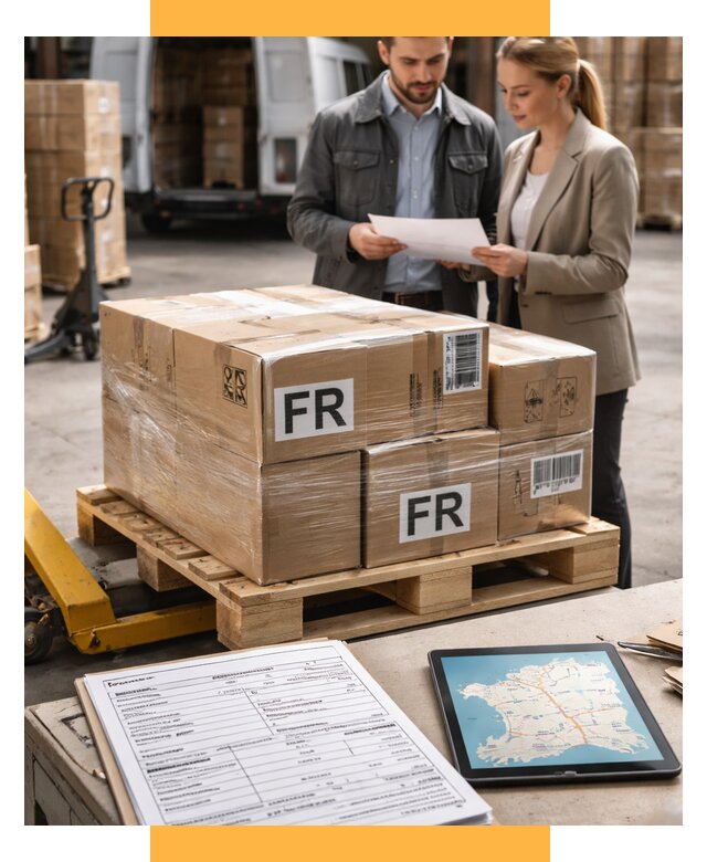 Доставка грузов в Францию от 27043 р., логистика СетСервис-Пшн