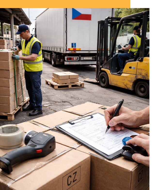 Доставка грузов в Чехию от 37860 руб, международные перевозки