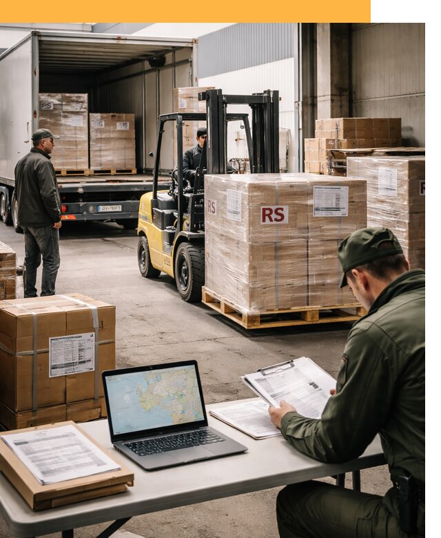 Доставка грузов в Сербию от 48677 руб, международные перевозки