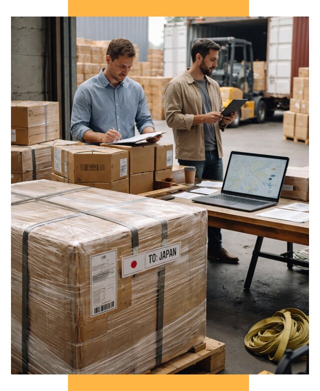 Доставка грузов в Японию от 27043 р., логистика СетСервис-Пшн