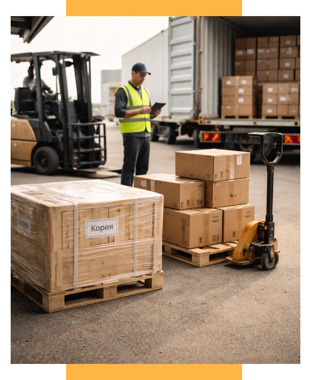 Доставка грузов в Корею из России от 37860 р. | СетСервис-Пшн