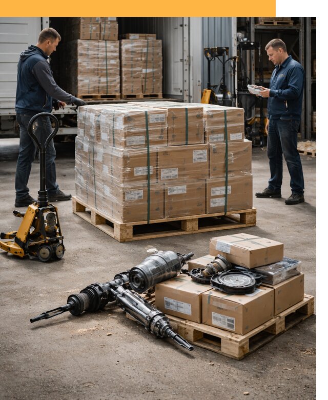 Международная перевозка автозапчастей по миру от 4868 руб