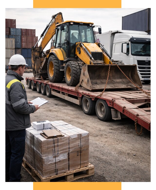 Международная перевозка спецтехники от 48677 р., СетСервис-Пшн