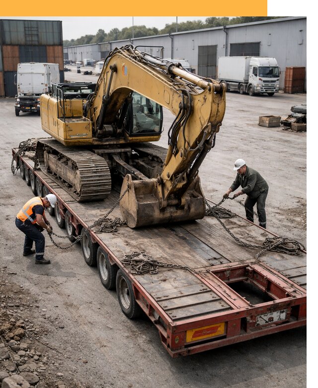 Перевозка спецтехники по России и миру от 48677 руб