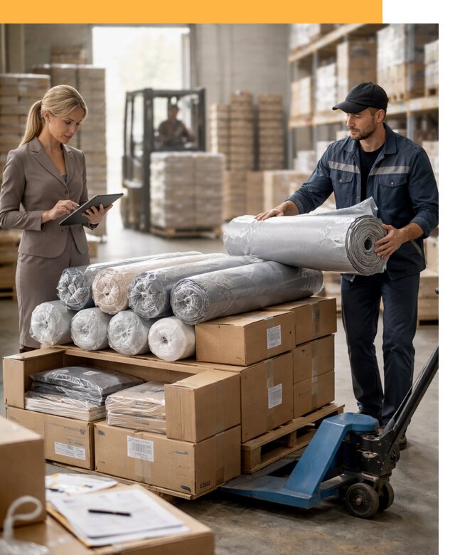 Перевозка текстиля по миру от 16226 руб. с таможней и страхованием