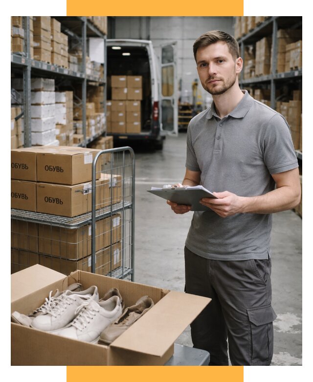 Доставка обуви из Китая и Турции от 4868 р. СетСервис-Пшн