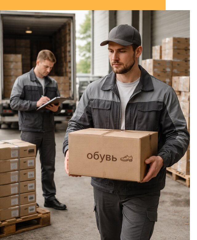 Международная перевозка обуви с таможенным оформлением от 4868