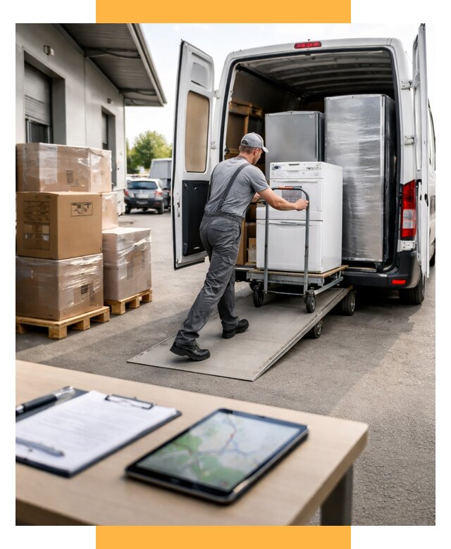 Перевозка бытовой техники от 7031 р. - логистика СетСервис-Пшн