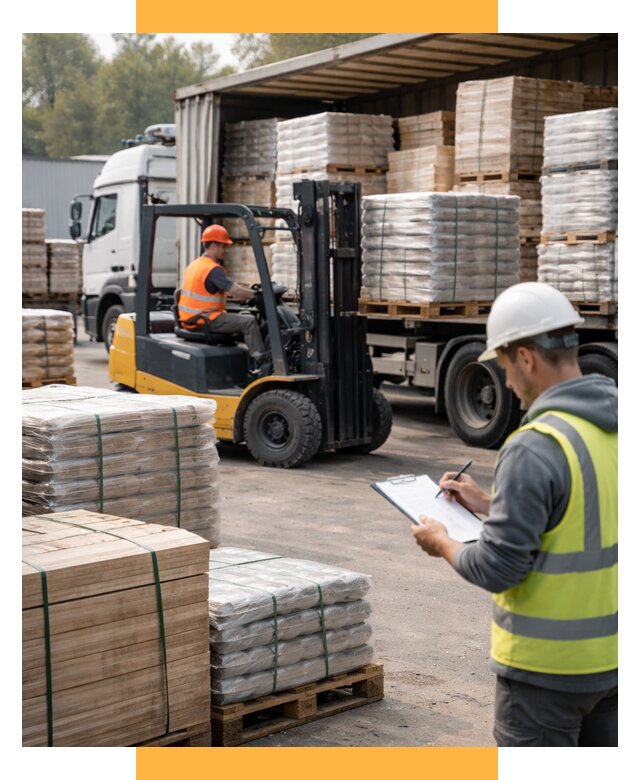 Перевозка строительных материалов от 5949 р. | СетСервис-Пшн