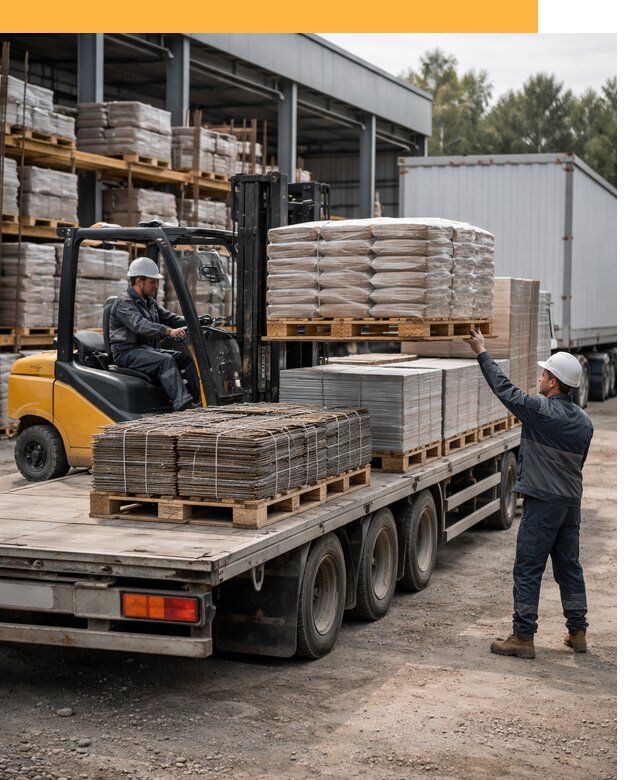 Перевозка строительных материалов по миру от 5949 руб