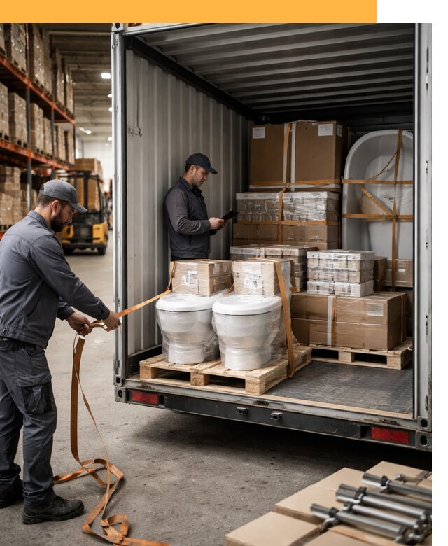 Перевозка сантехнического оборудования по России и миру от 1947