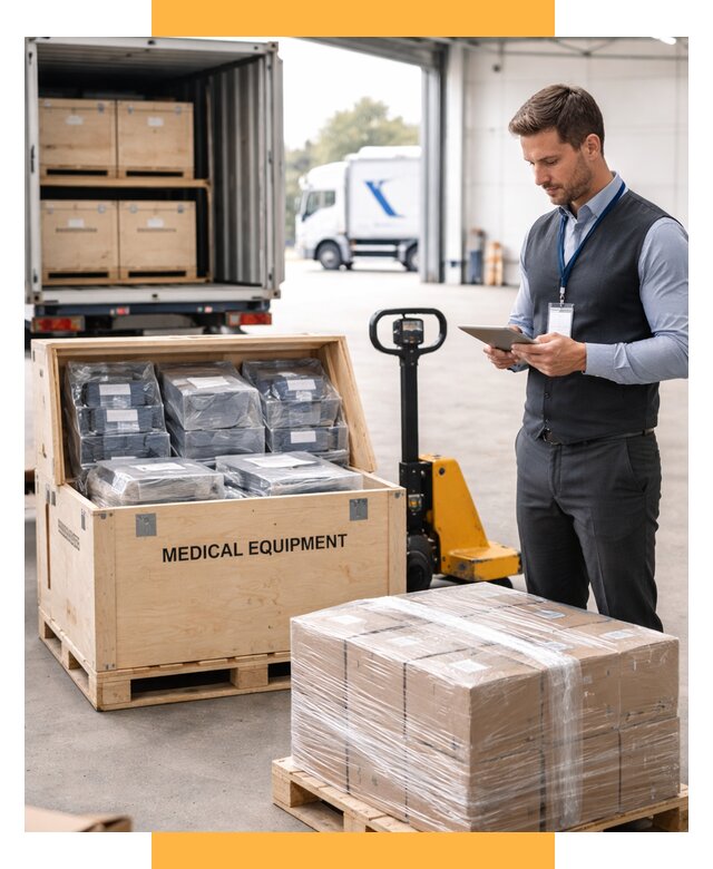 Перевозка медицинского оборудования от 16226 р. в СетСервис-Пшн