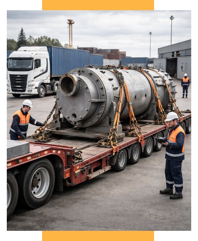 Перевозка тяжеловесных грузов под ключ от 162255 р. | СетСервис-Пшн