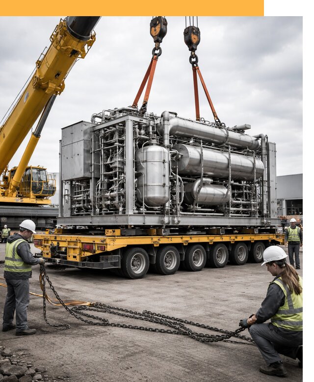 Перевозка тяжеловесных грузов по миру от 162255 руб