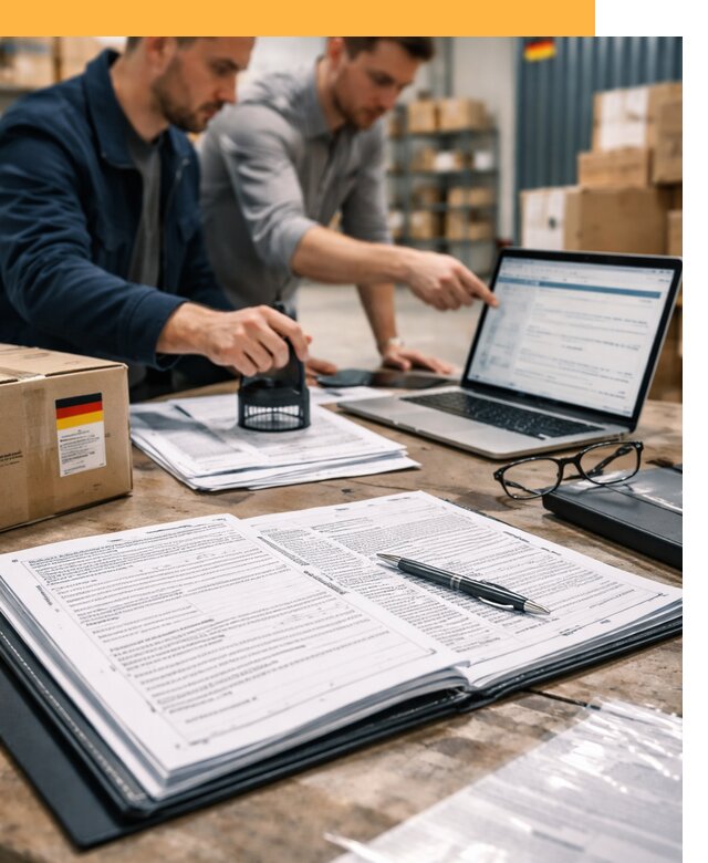 Таможенное оформление грузов из Германии от 9735 руб.