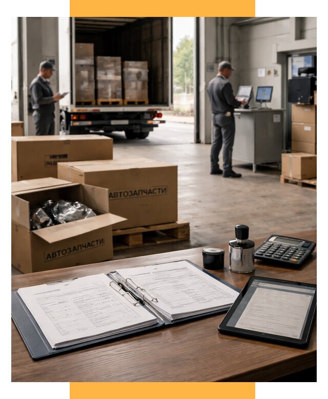 Таможенное оформление автозапчастей под ключ от 9194 р., СетСервис-Пшн