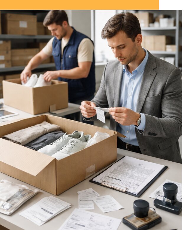 Таможенное оформление одежды и обуви по выгодной цене от 7031 руб