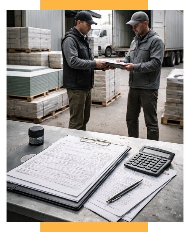 Таможенное оформление стройматериалов от 9194 р. | СетСервис-Пшн