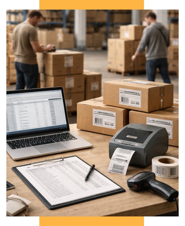 Маркировка импортных товаров от 4868 р. под ключ, СетСервис-Пшн